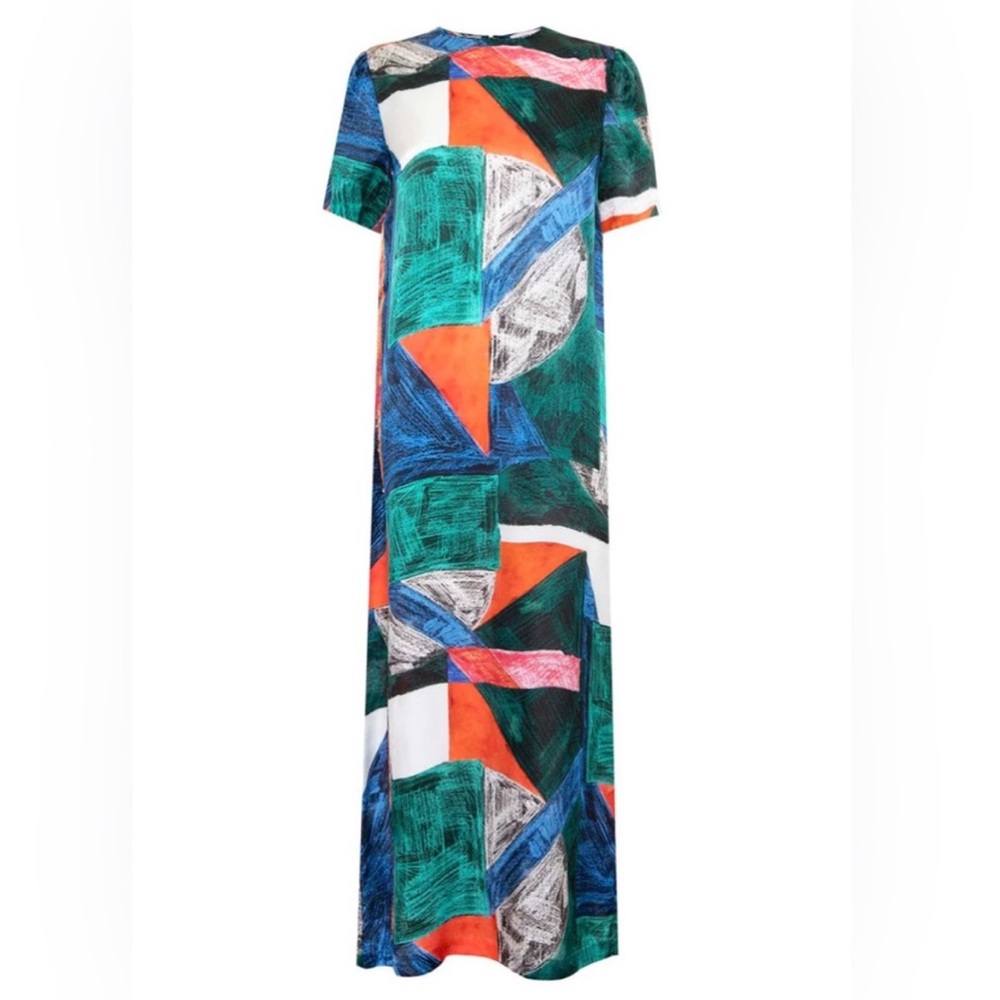 HUNTER BELL Valerie Dress in Mosaic - Picture 5 of 10